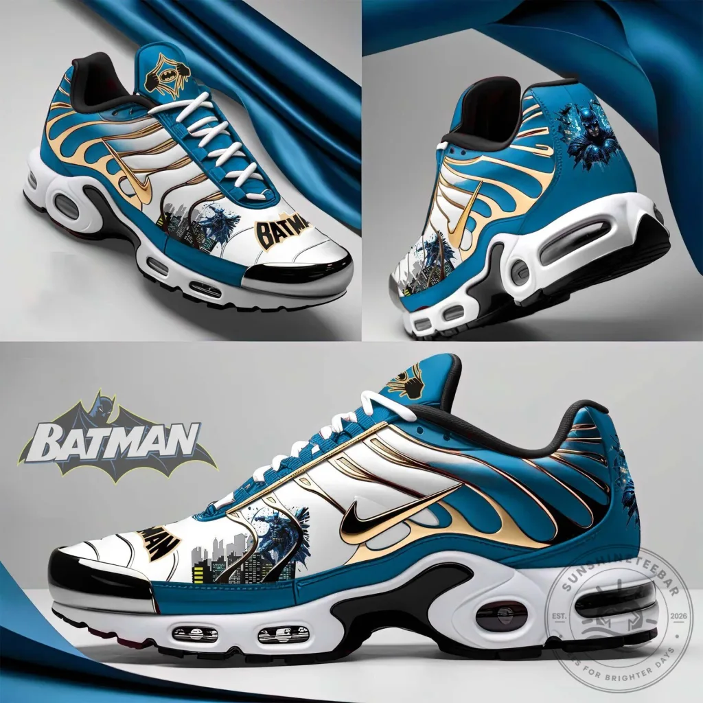 Batman The Dark Knight Superhero Comic Book Fan Art Sneakers Batman The Dark Knight Superhero Comic Book Fan Art Sneakers