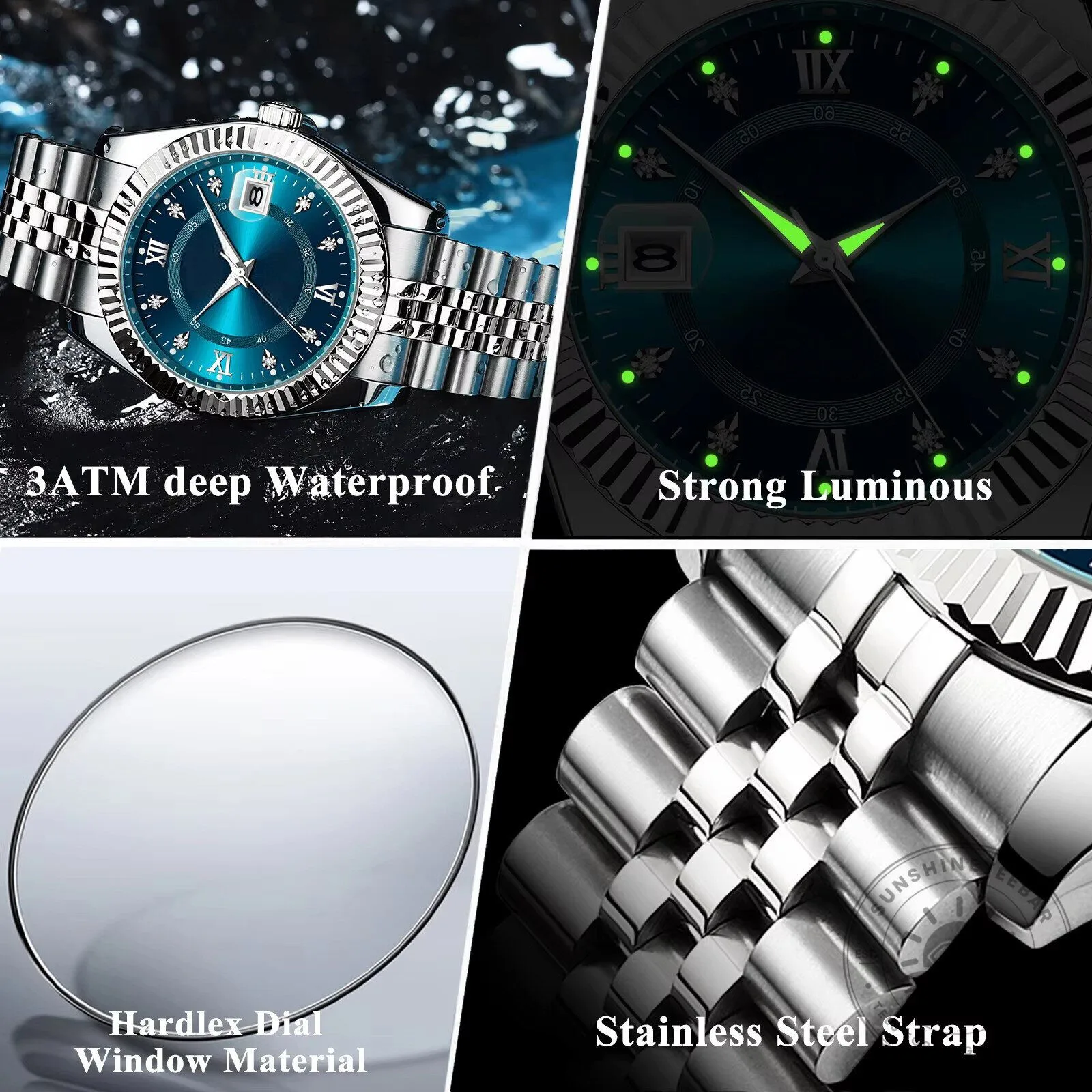 Elegant Gold and Silver Watch with Custom Name from Mercedes-Benz 18 Elegant Gold and Silver Watch with Custom Name from Mercedes-Benz