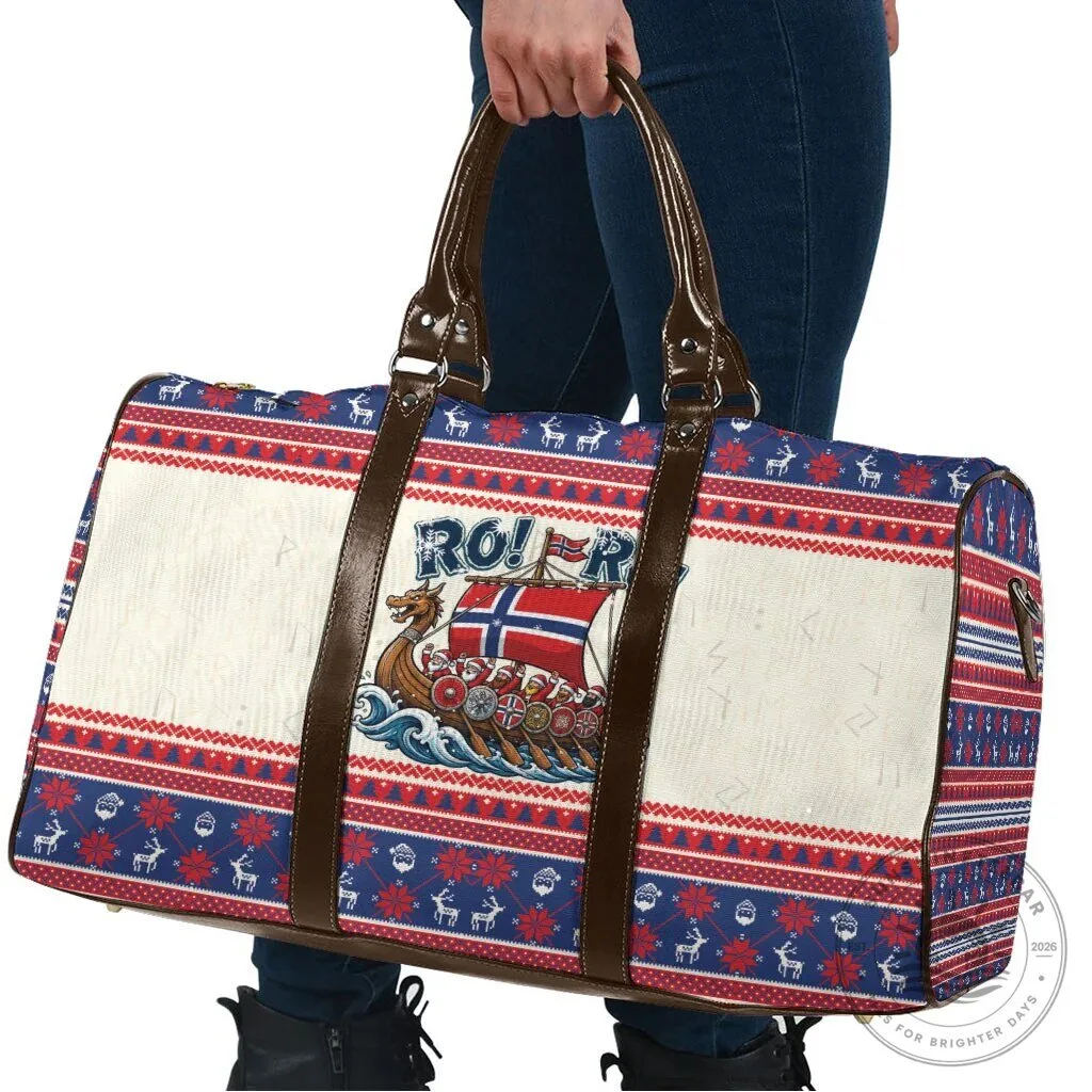Norway Christmas Viking Ship Ro Ro Holiday Travel Bag 9 Norway Christmas Viking Ship Ro Ro Holiday Travel Bag