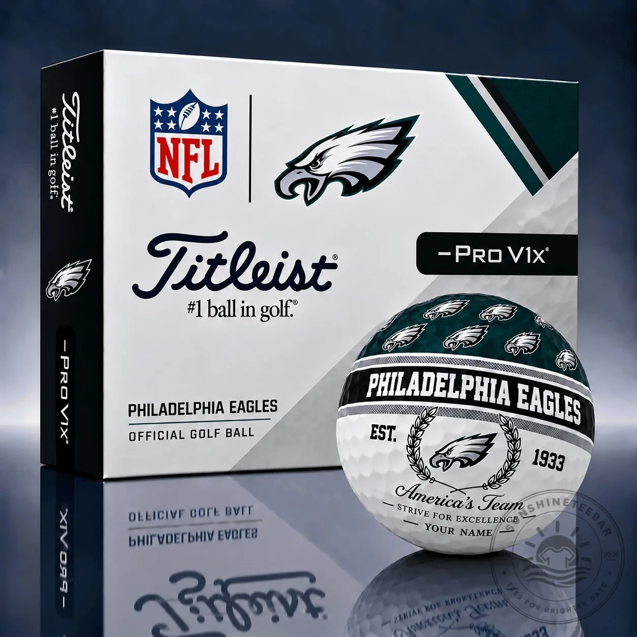 Philadelphia Eagles NFL Golf Ball Set