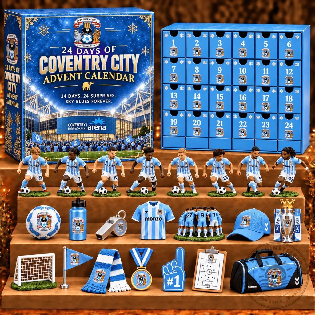 Coventry City Football Club Premier League Advent Calendar Coventry City Football Club Premier League Advent Calendar 2D