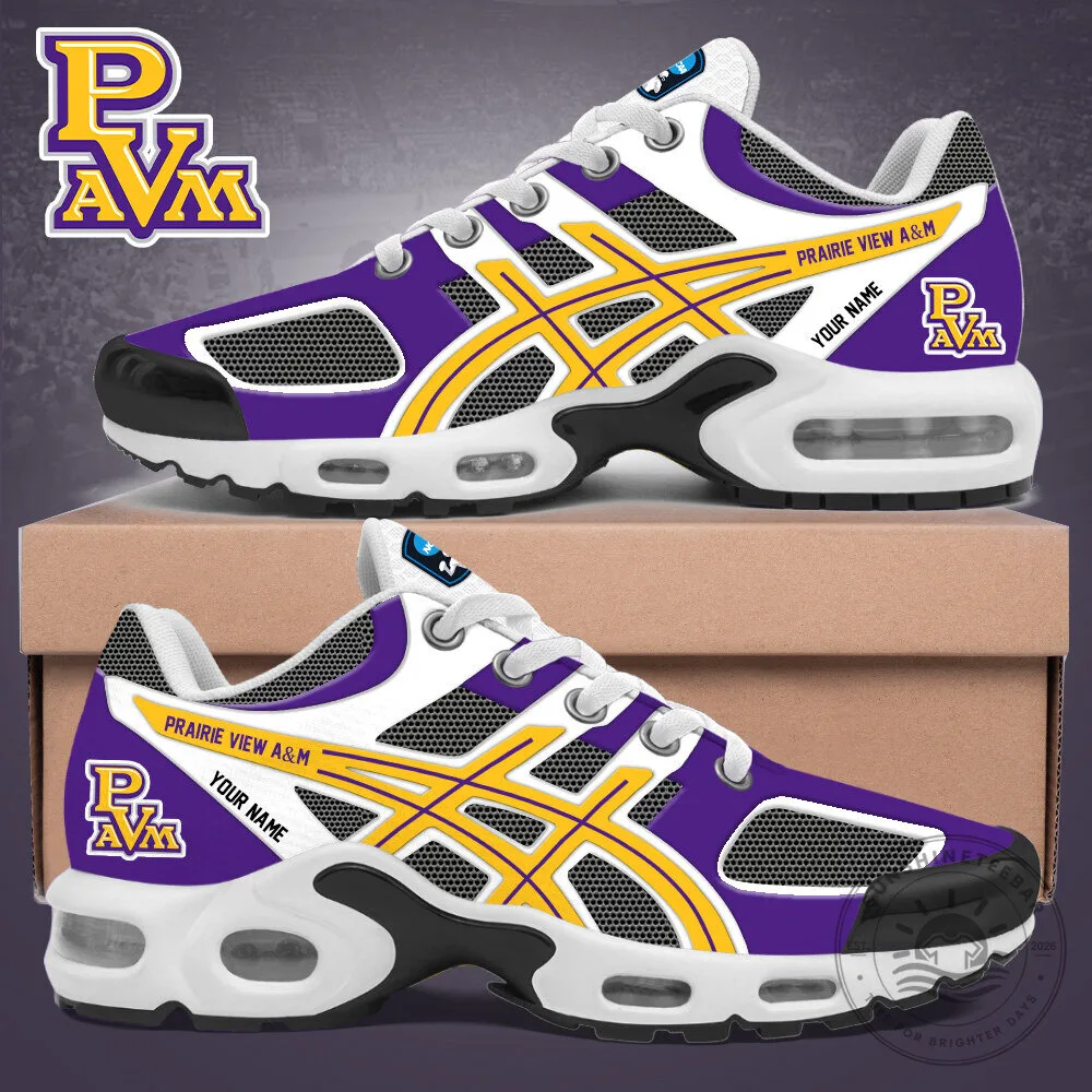 Prairie View A&M Panthers Personalized Air Max Plus Sneakers
