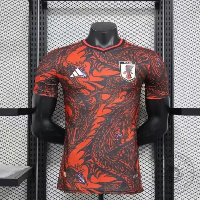 Japan National Football Team Red Dragon Special Edition Soccer Jersey