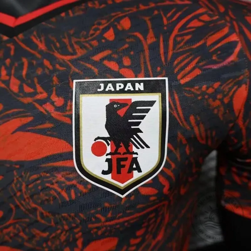 Japan National Football Team Red Dragon Special Edition Soccer Jersey 10 Japan National Football Team Red Dragon Special Edition Soccer Jersey