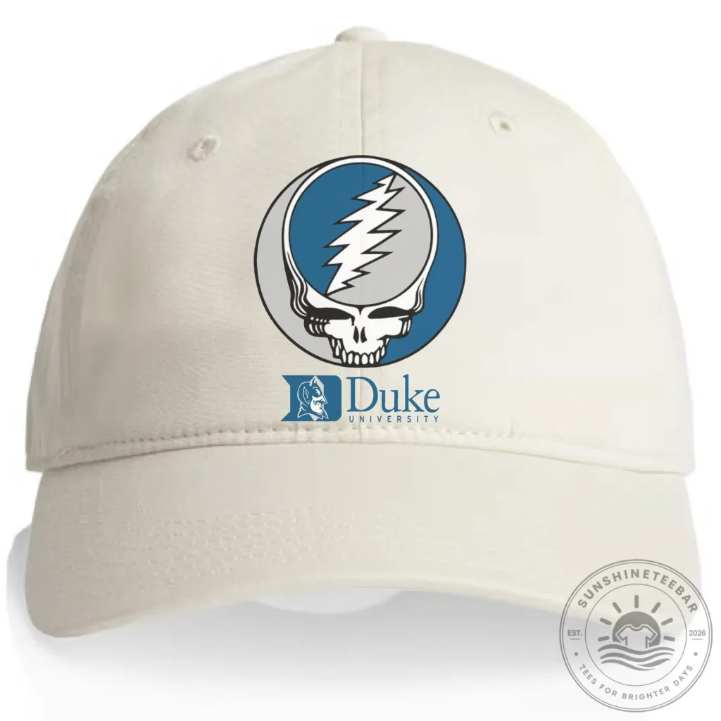 Duke University Grateful Dead Steal Your Face Logo Cap Hat Duke University Grateful Dead Steal Your Face Logo Cap Hat