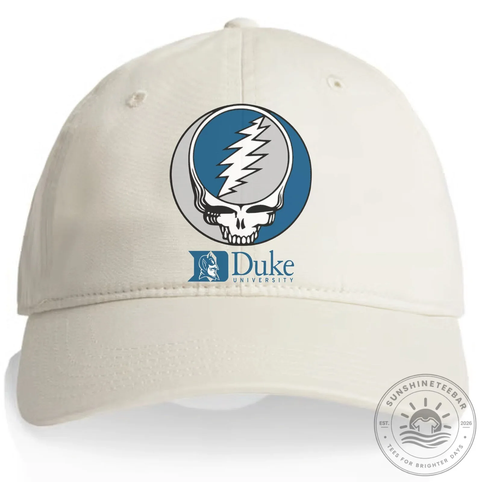 Duke University Grateful Dead Steal Your Face Logo Cap Hat 6 Duke University Grateful Dead Steal Your Face Logo Cap Hat