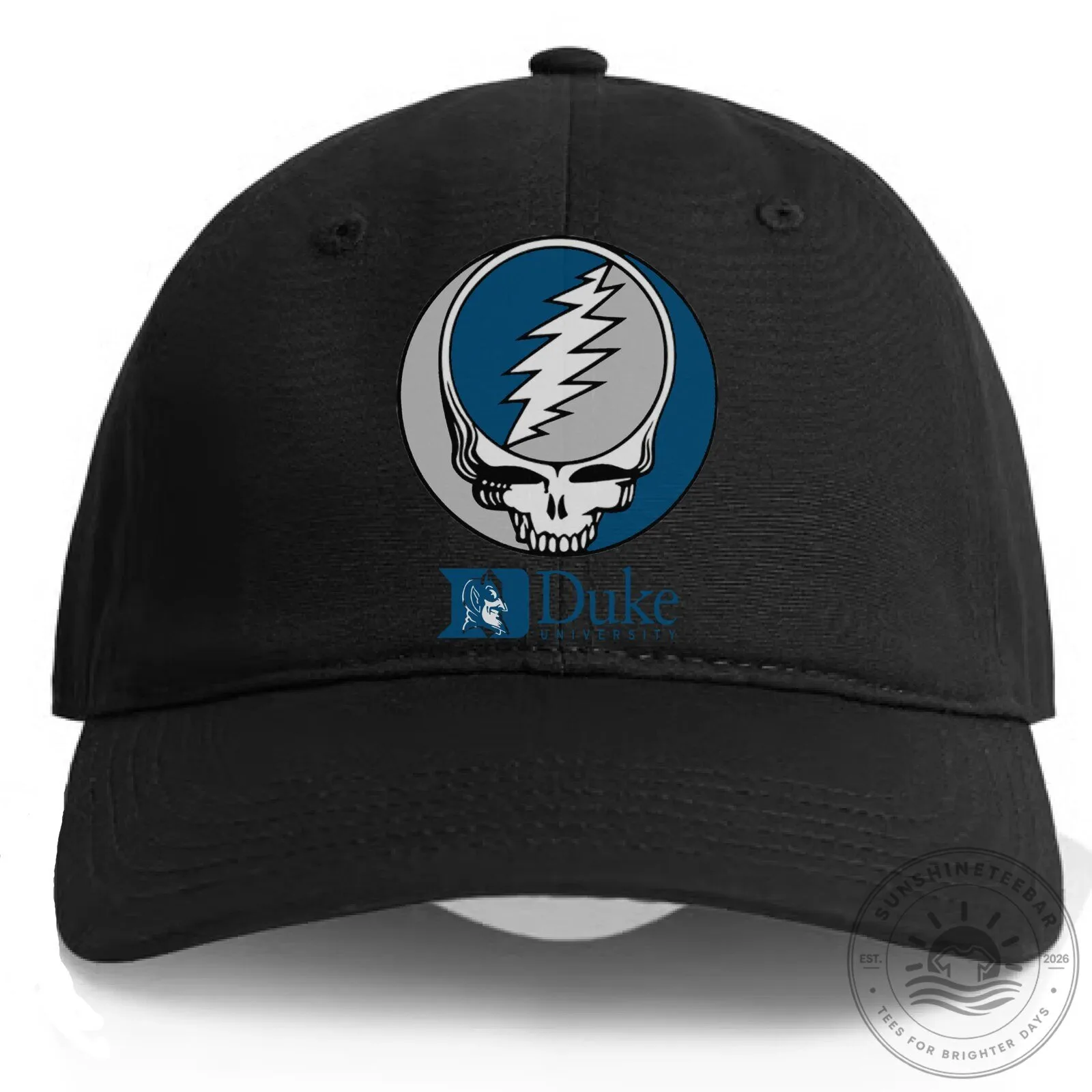 Duke University Grateful Dead Steal Your Face Logo Cap Hat 13 Duke University Grateful Dead Steal Your Face Logo Cap Hat
