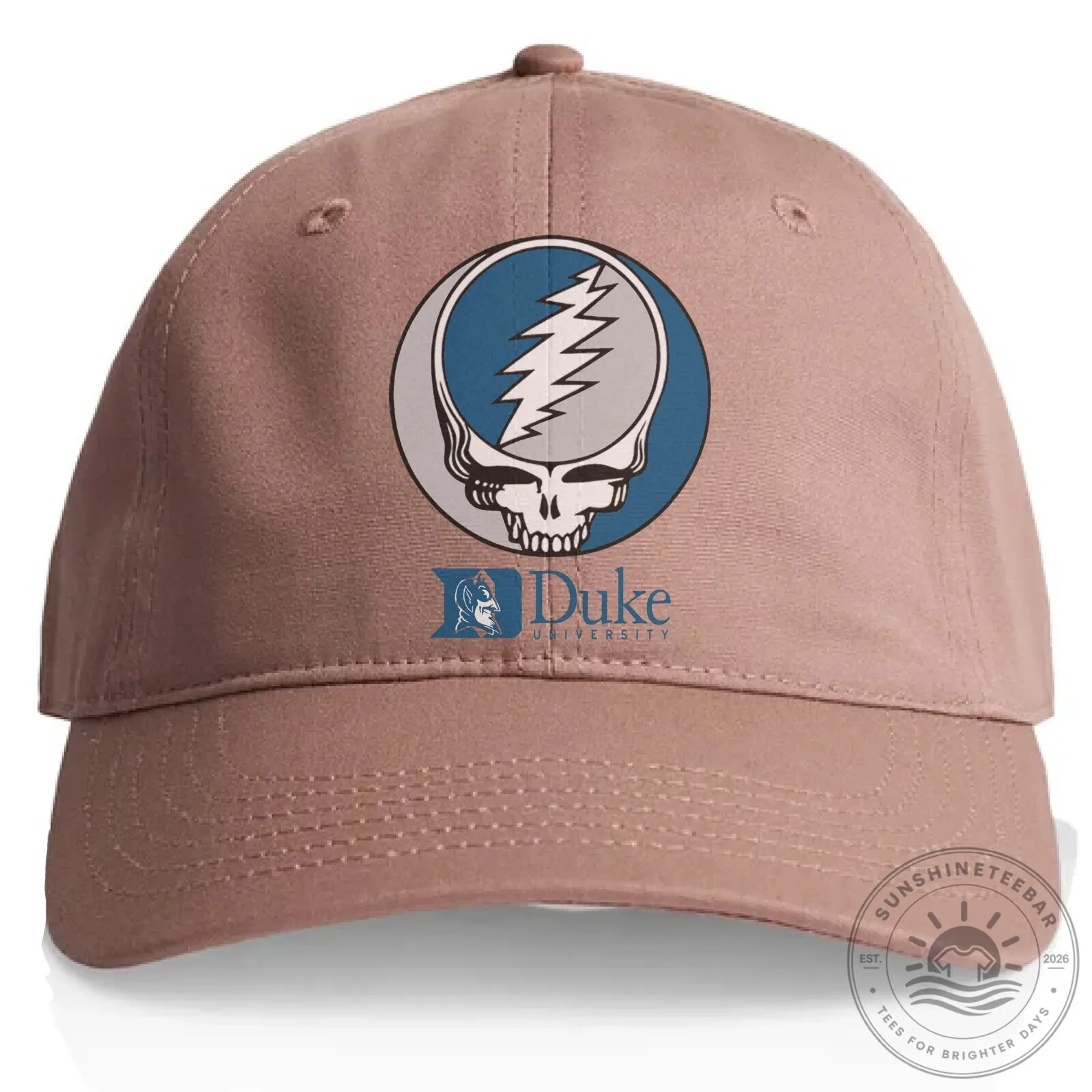 Duke University Grateful Dead Steal Your Face Logo Cap Hat 16 Duke University Grateful Dead Steal Your Face Logo Cap Hat